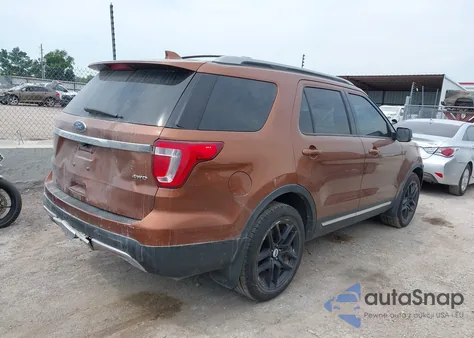 2017 Ford Explorer Xlt from USA, damaged, VIN 1FM5K8D86HGA45120